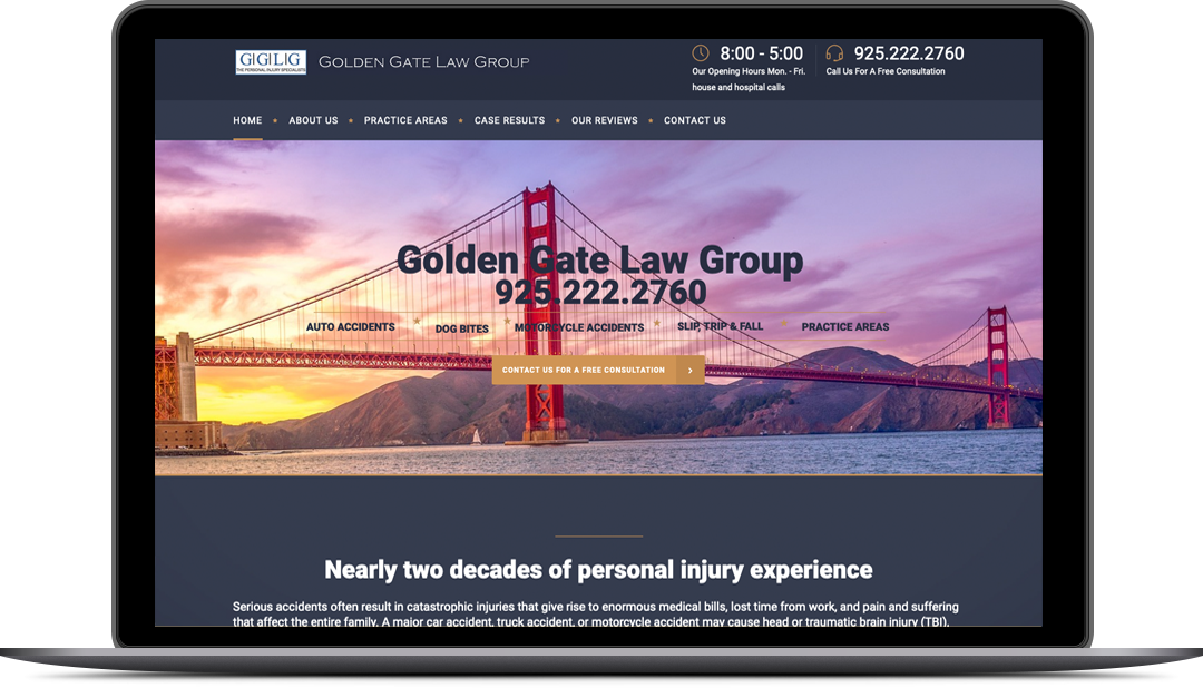 GGLGLaptop website redesign