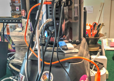 Sometimes technology can be... messy!