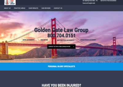 Golden Gate Law Group Website